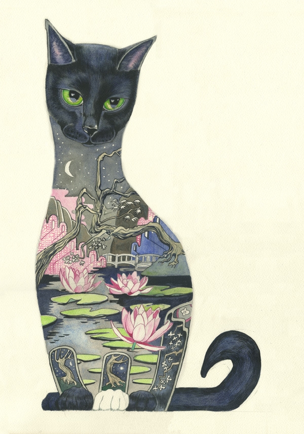 动物插画中的中国元素