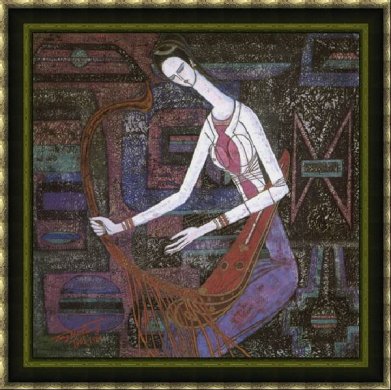 云南重彩画艺术作品（二） 