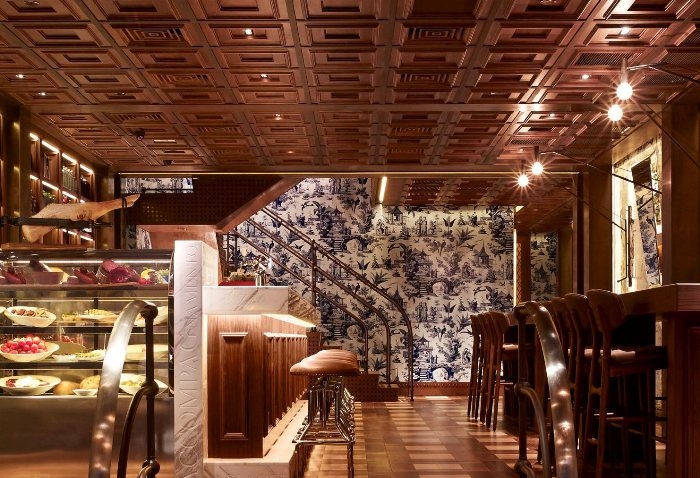 香港中国风的意大利餐厅208 Due cento Otto