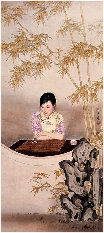 江立峰工笔人物绘画艺术作品（二）