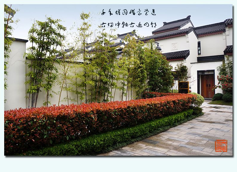 厚重典雅的中国古典庭院