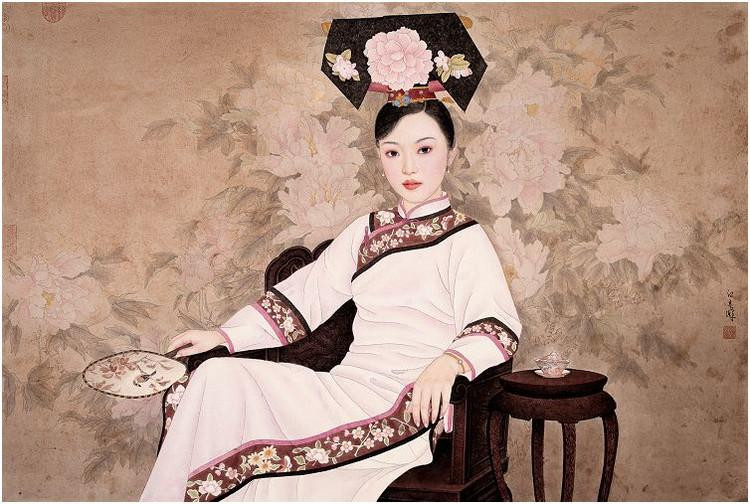 江立峰工笔人物绘画艺术作品（二）