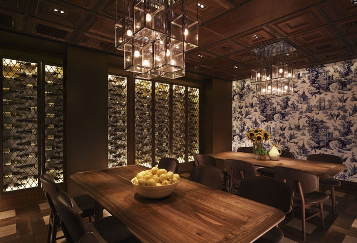 香港中国风的意大利餐厅208 Due cento Otto