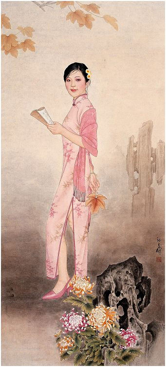 江立峰工笔人物绘画艺术作品（二）