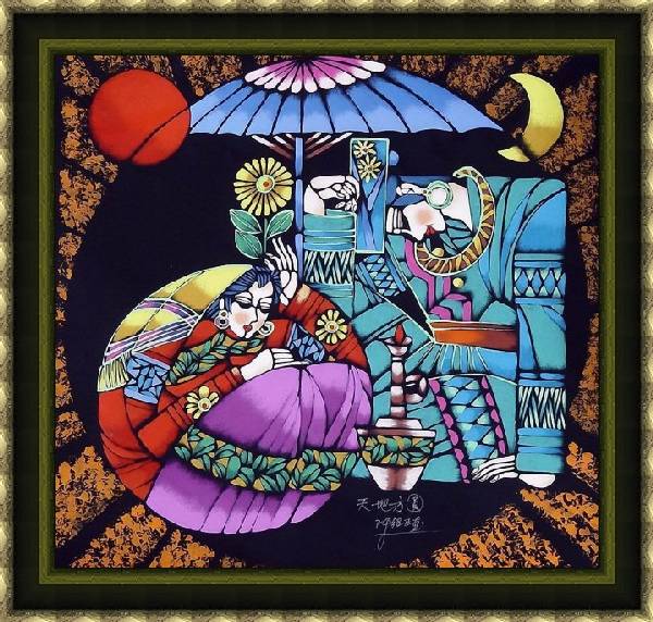 云南重彩画艺术作品（一）