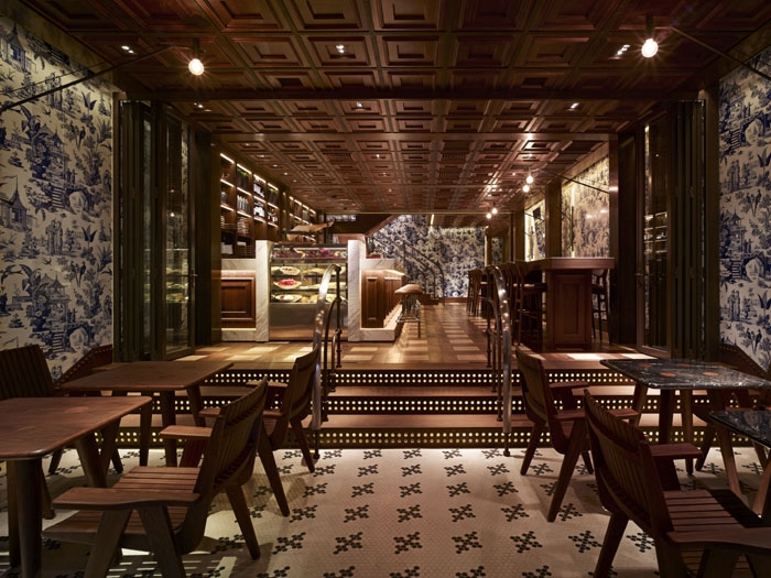 香港中国风的意大利餐厅208 Due cento Otto