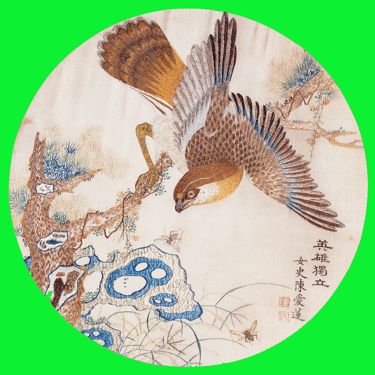 中国四大名绣--粤绣精美作品