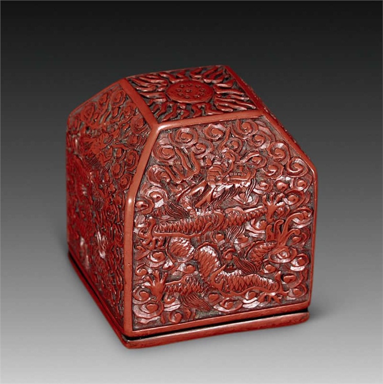 中国古代书案文玩用品--墨盒（二）