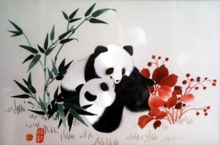中国四大名绣--粤绣精美作品