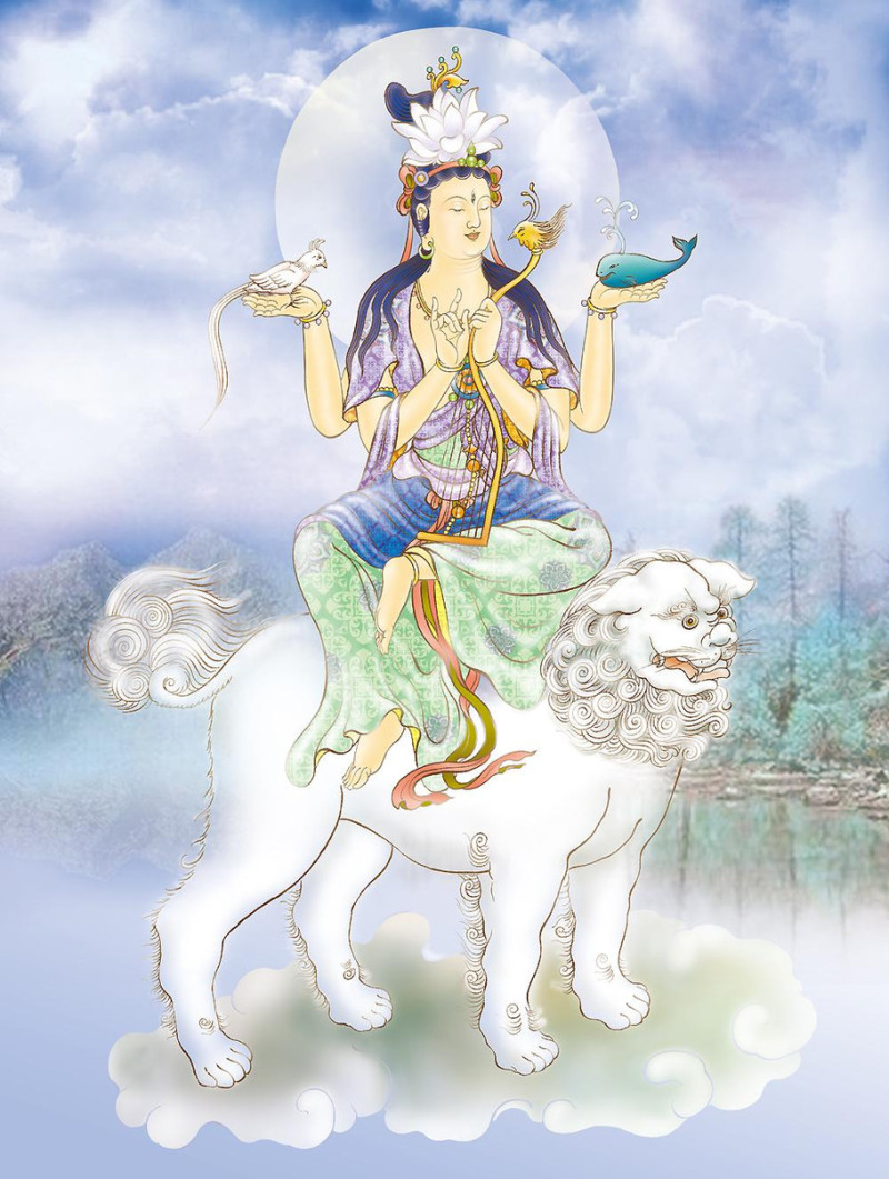 观音主题的中国绘画作品（一）