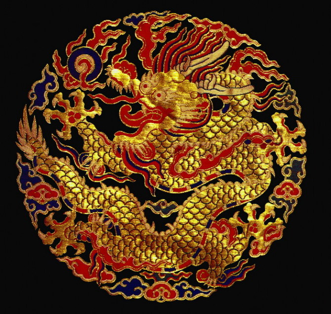 中国传统民间刺绣纹案艺术