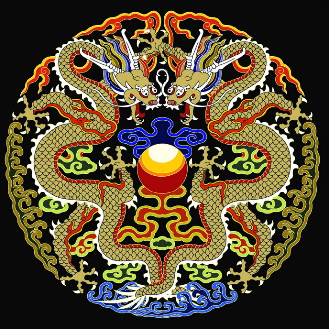 中国传统民间刺绣纹案艺术