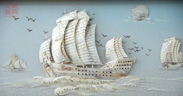 精美传神的贝雕艺术作品（三）
