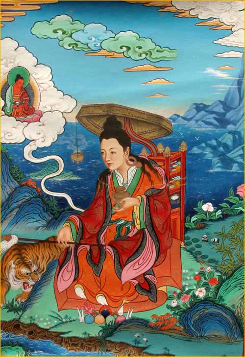 精美的彩绘十八罗汉艺术作品