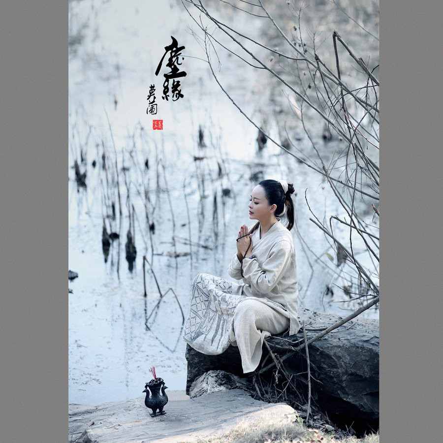 古韵尘缘觅佛主题创意视觉艺术