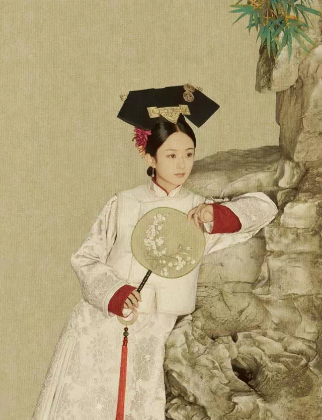 美如画的中国风工笔明星写真艺术