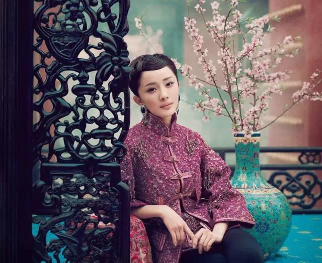美如画的中国风工笔明星写真艺术