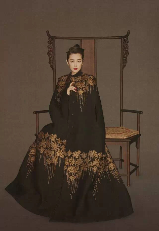 美如画的中国风工笔明星写真艺术