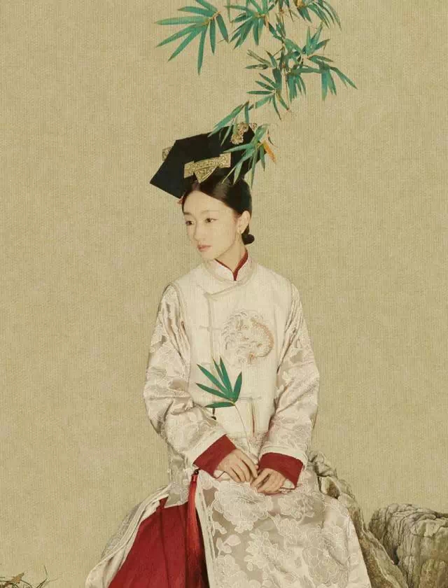 美如画的中国风工笔明星写真艺术