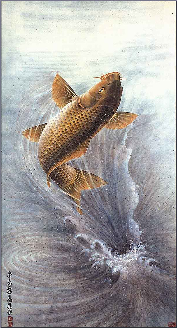 高其恒绘画作品--鱼