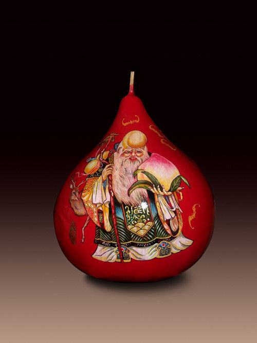 精美的中国风葫芦彩绘艺术品（二）