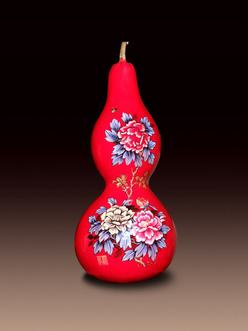 精美的中国风葫芦彩绘艺术品（二）