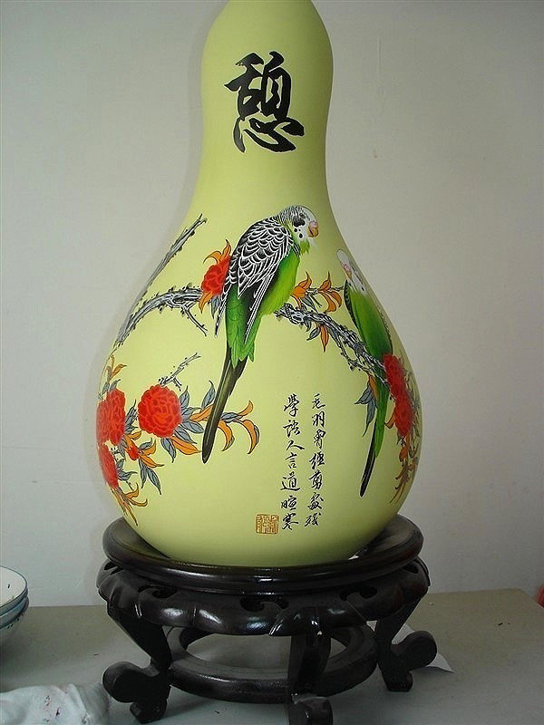 精美的中国风葫芦彩绘艺术品（二）