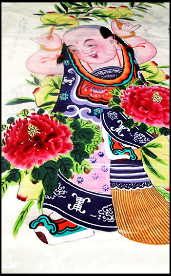 山东高密扑灰画艺术作品