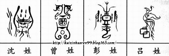 中华百家姓姓氏图腾标识