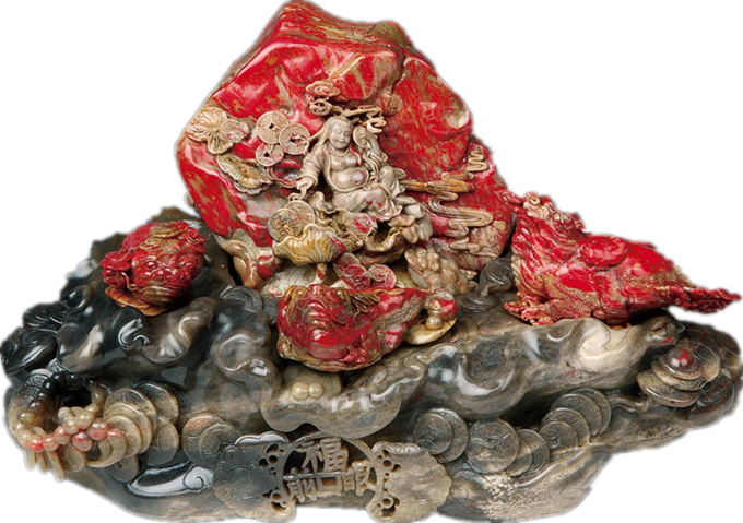 中国现代鸡血石艺术雕刻（一）