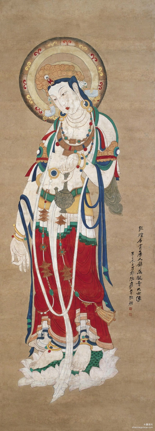 张大千的莫高情缘绘画作品（一）