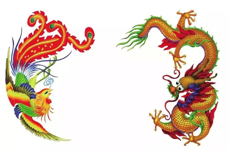 精美的中国传统龙凤呈祥纹案艺术（一）