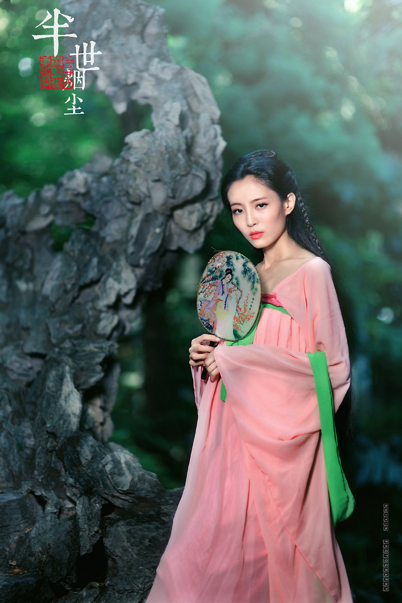 半世烟尘古风红颜摄影艺术作品