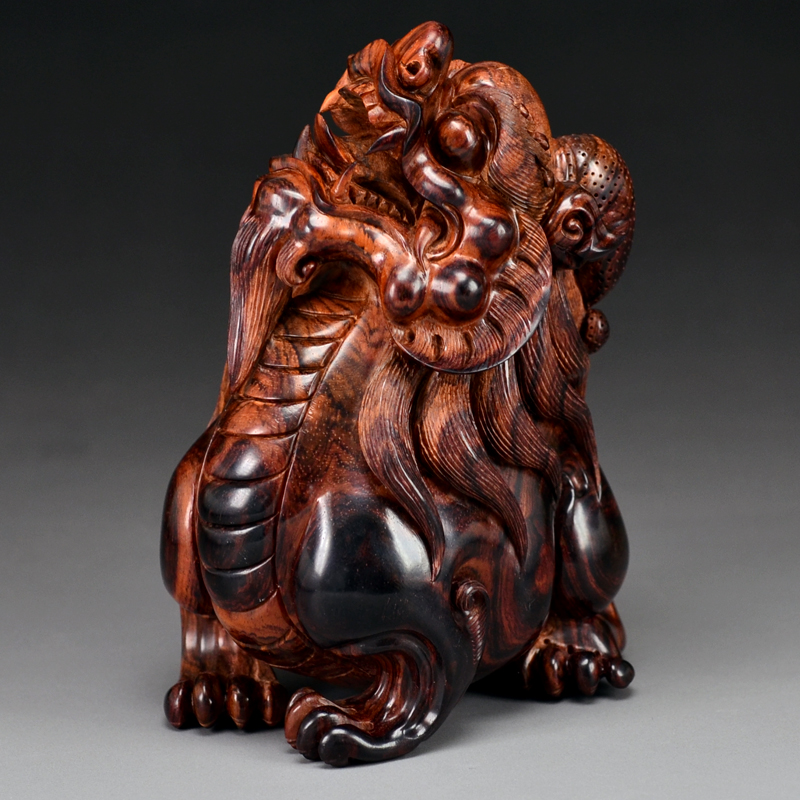 精美的紫檀黄花梨雕刻艺术作品（四）