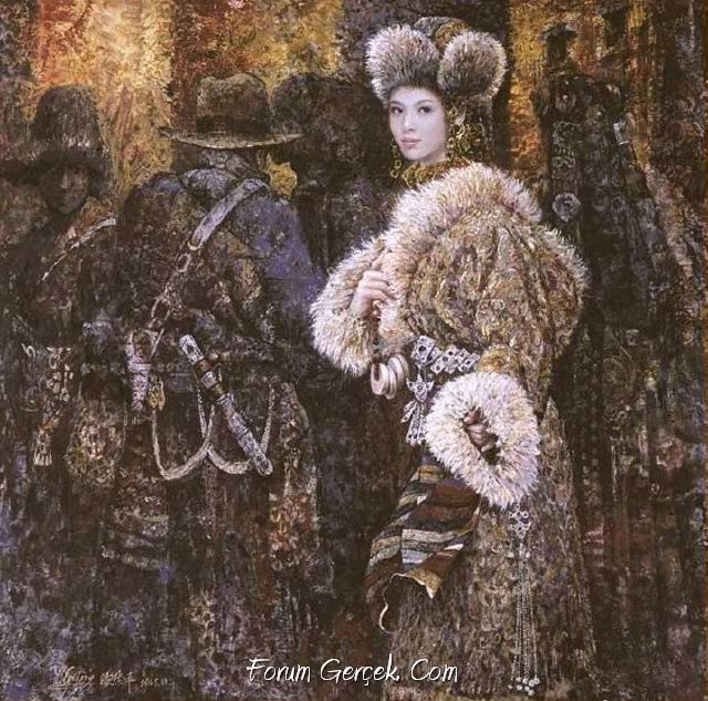 陈崇平重彩绘画艺术作品（二）