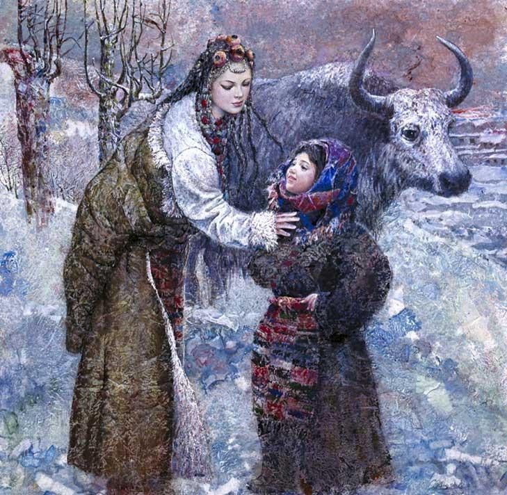 陈崇平重彩绘画艺术作品（一）