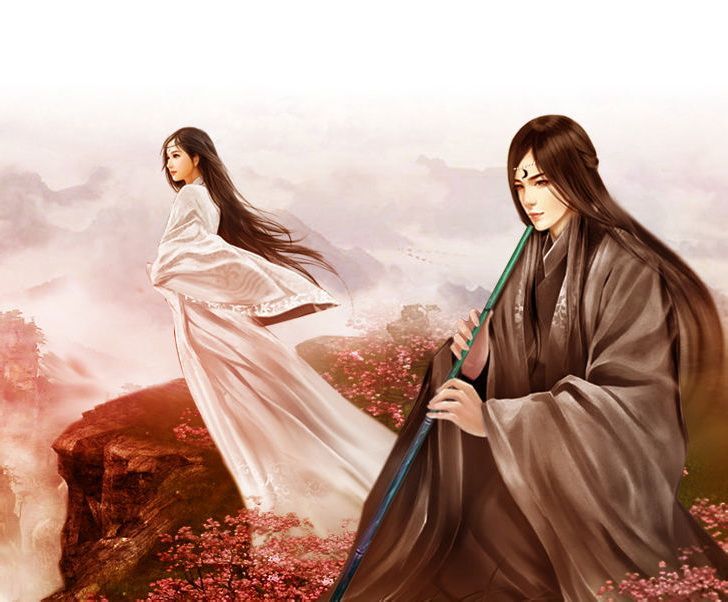 古风插画之君无戏言妾等千年（二）
