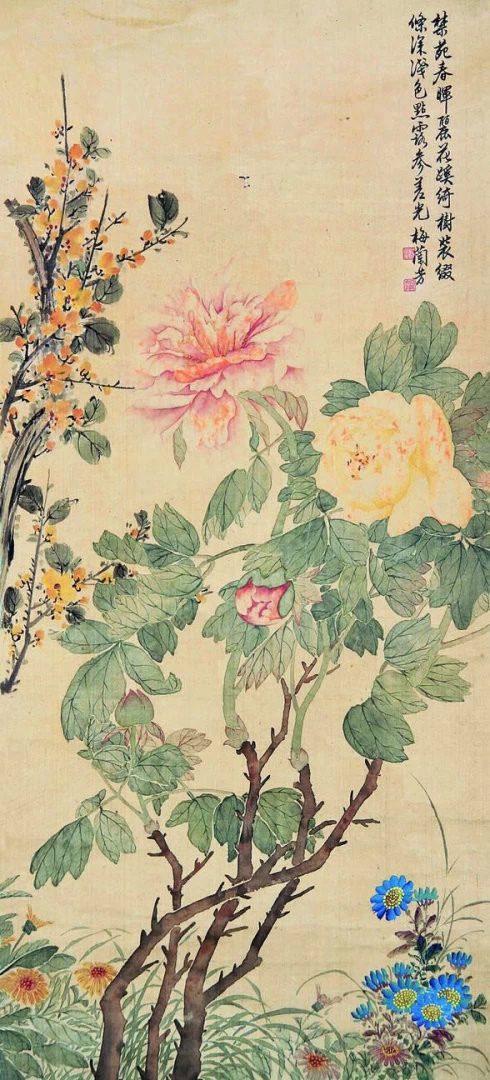 浑然天成的梅兰芳国画艺术作品（二）