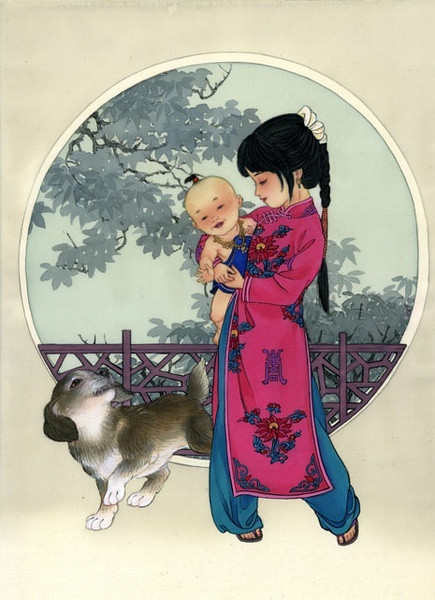 十二生肖创意插画设计