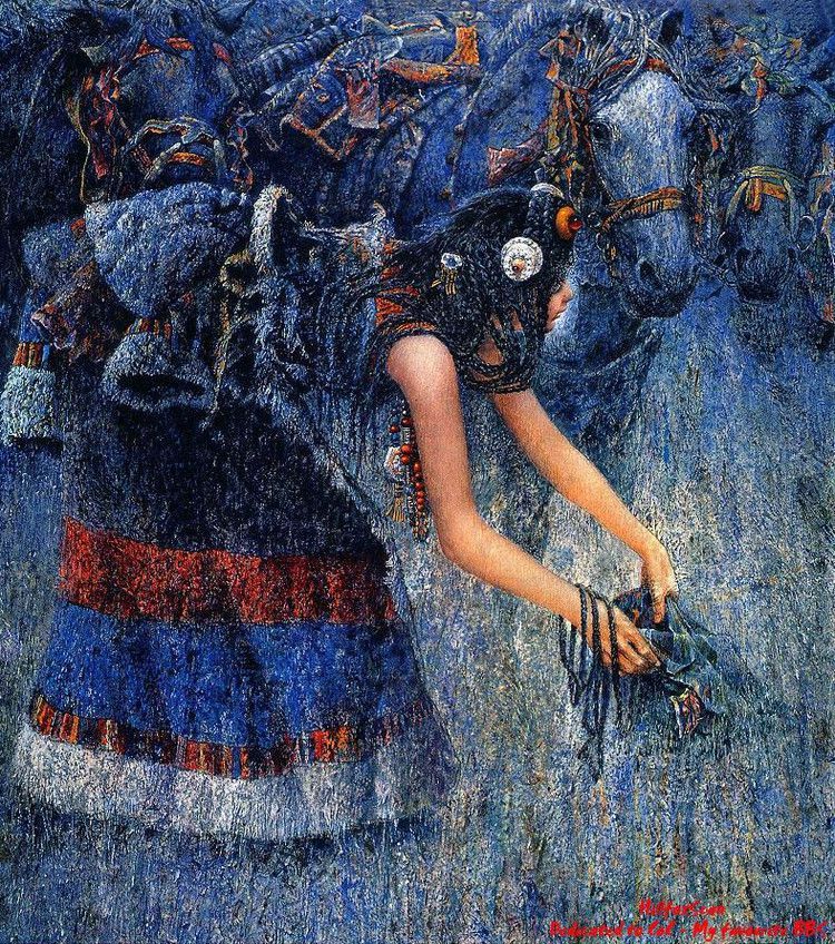 陈崇平重彩绘画艺术作品（一）