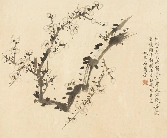 浑然天成的梅兰芳国画艺术作品（二）