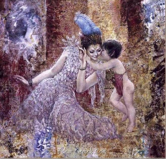 陈崇平重彩绘画艺术作品（一）