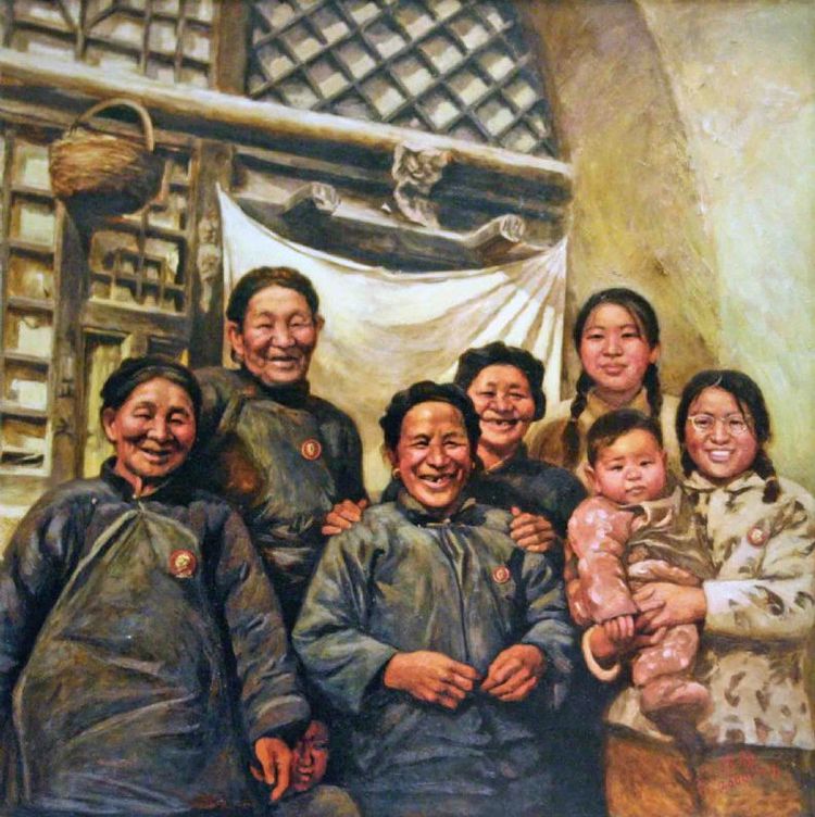 老猫的“文革”油画专题作品（二）