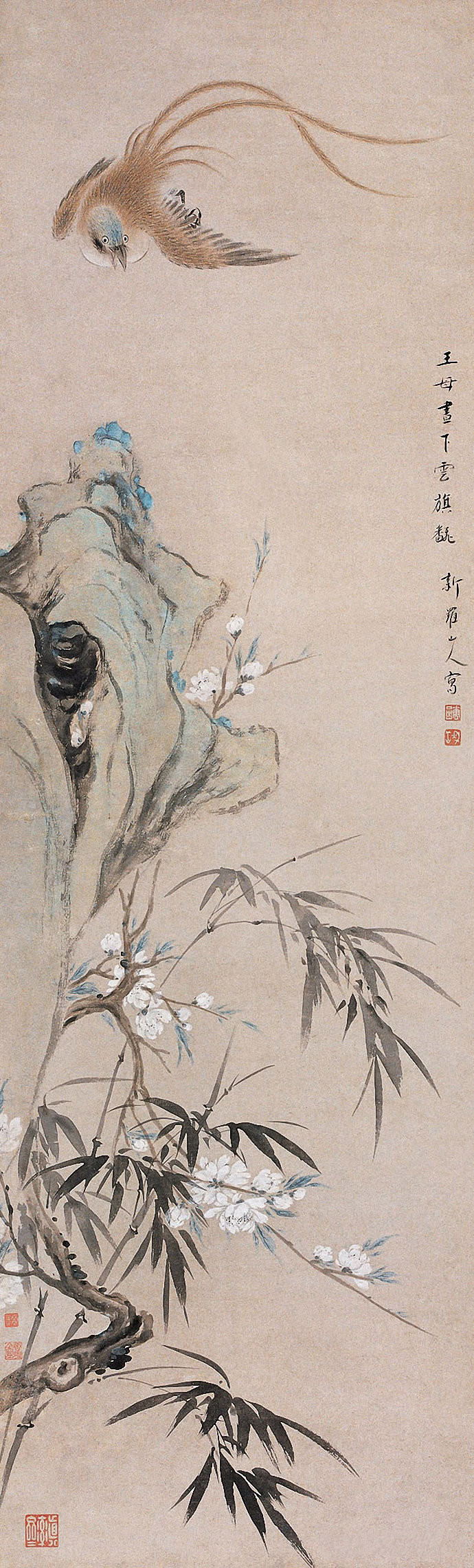 清代画家华嵒的花鸟画艺术作品