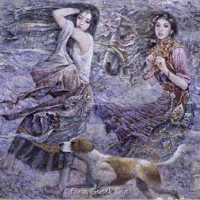 陈崇平重彩绘画艺术作品（一）