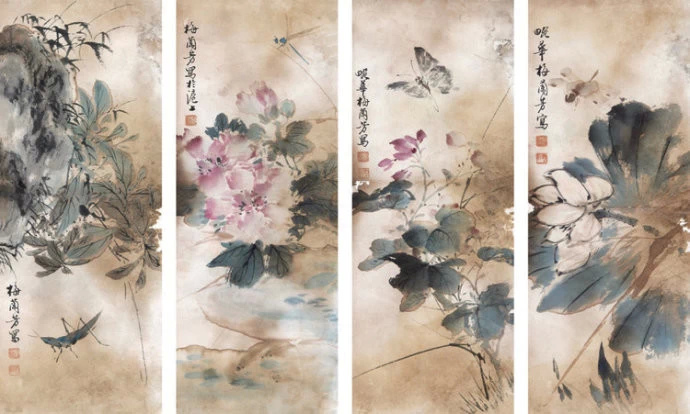浑然天成的梅兰芳国画艺术作品（二）