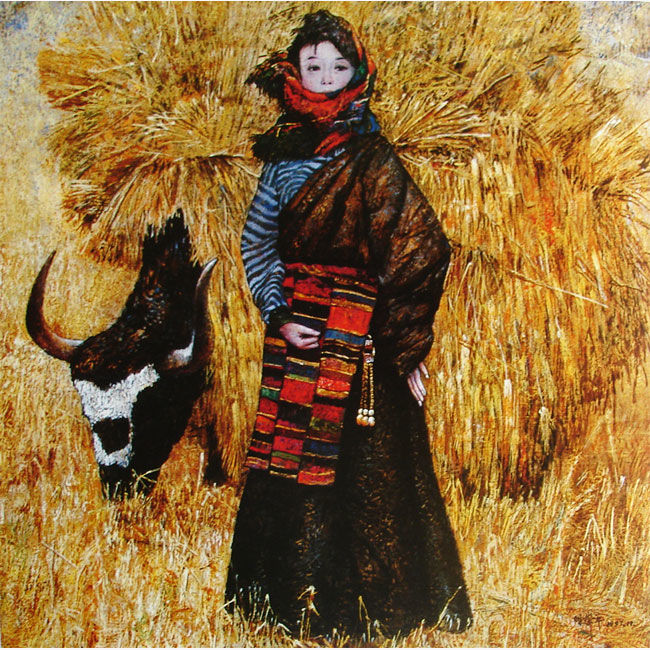 陈崇平重彩绘画艺术作品（一）