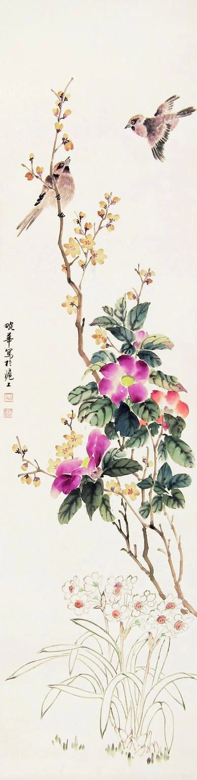 浑然天成的梅兰芳国画艺术作品（二）