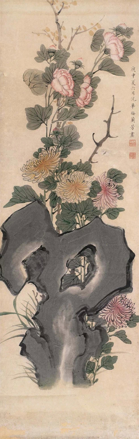浑然天成的梅兰芳国画艺术作品（一）