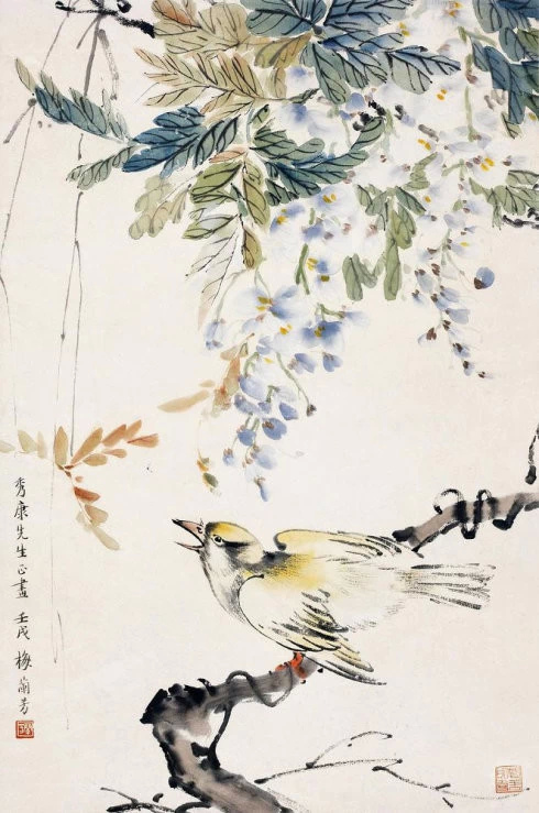 浑然天成的梅兰芳国画艺术作品（一）